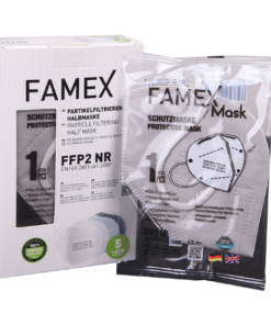 Famex mask gri renk ffp2 maske