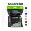 erkeklere özel maske, erkekler için ffp2, ffp2 maske, renkli ffp2 maske, 5 katlı ffp2, 5 katlı maske