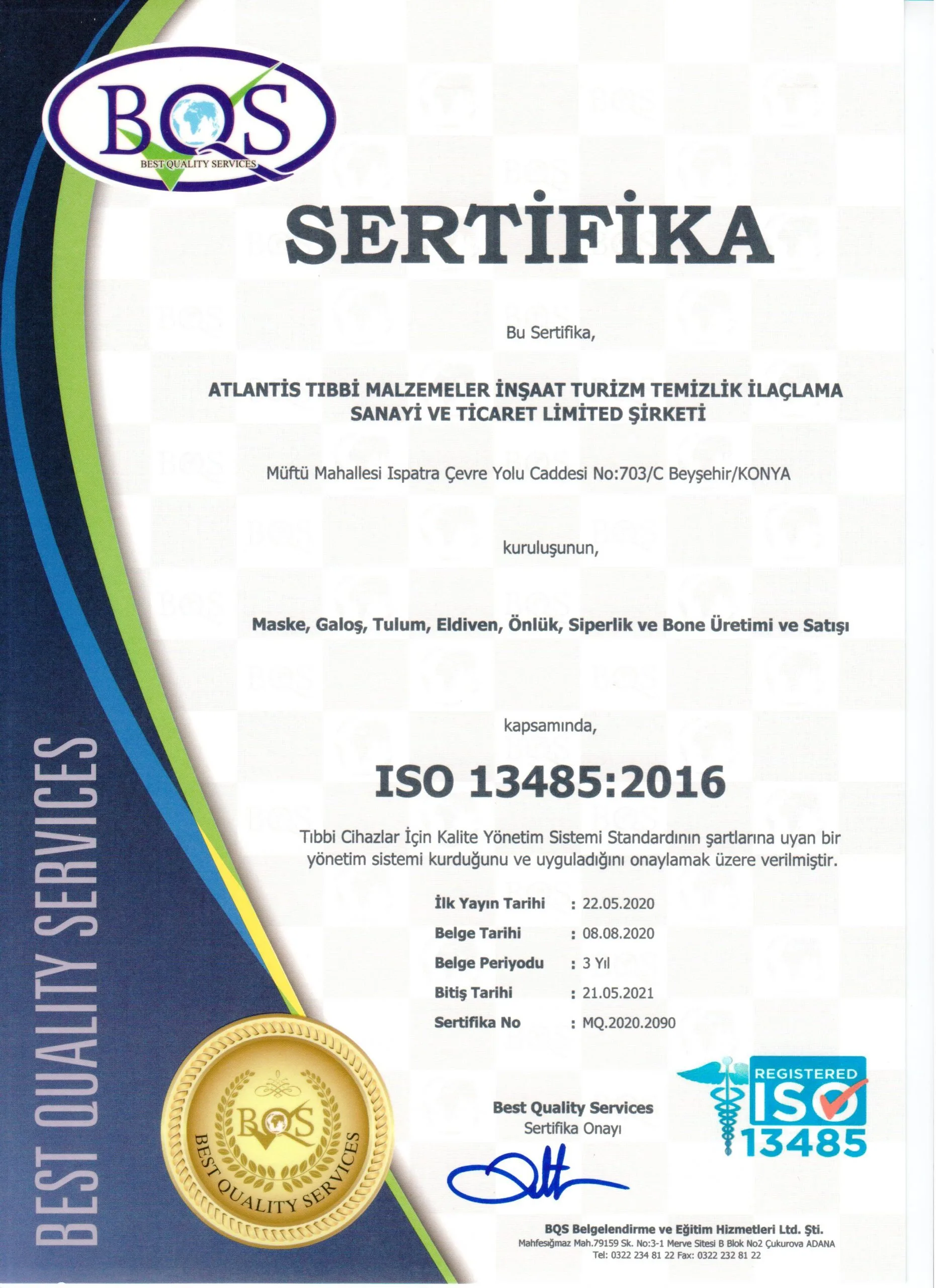 Beymask 3 Katlı Full Ultrasonik Telli Spunbond Maske Cerrahi Yüz Maskesi - Görsel 5